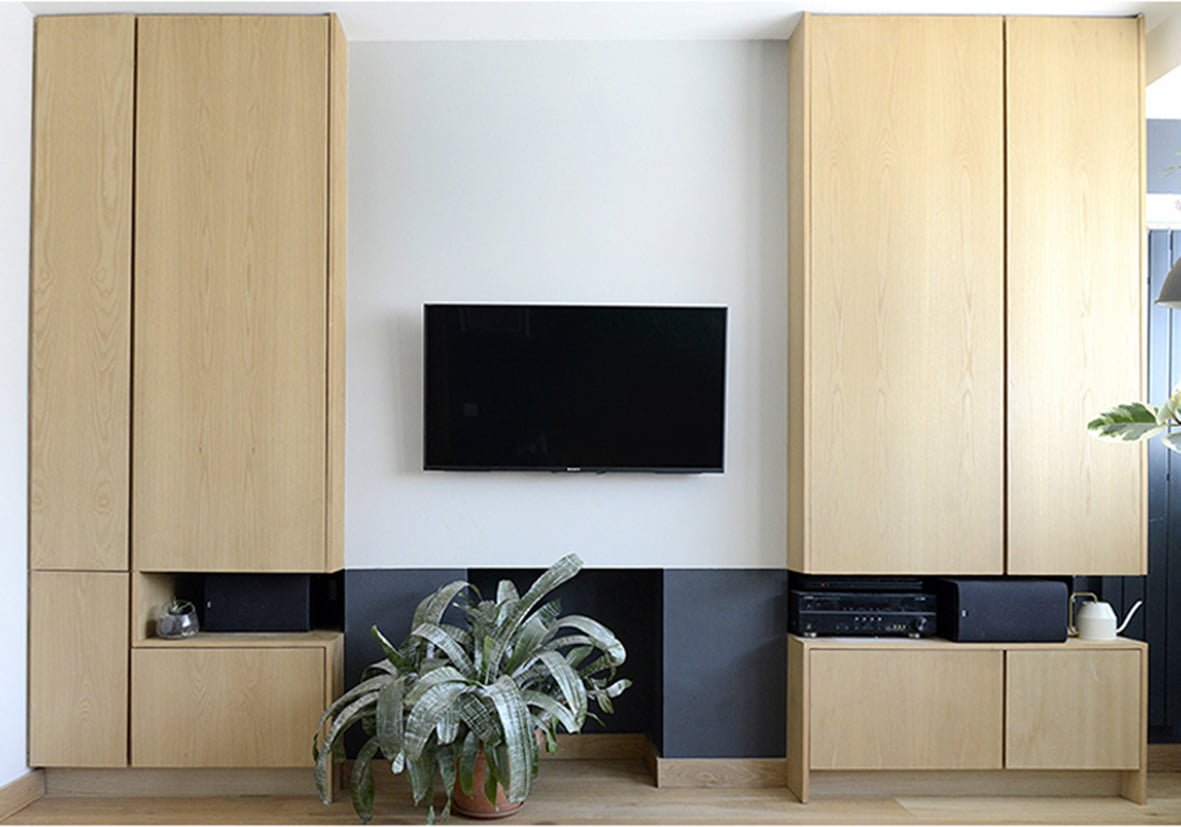 Bespoke MDF veneer furniture PGP Studio