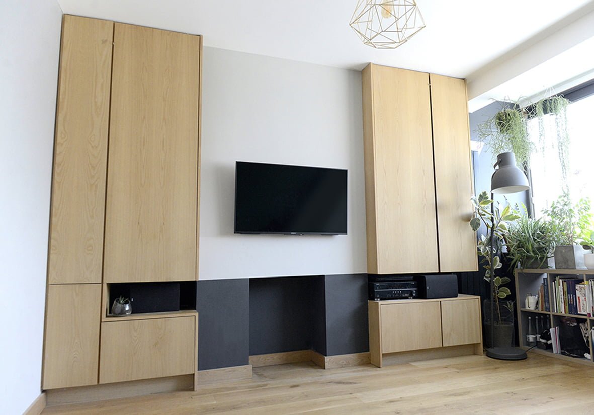 Bespoke MDF veneer furniture PGP Studio