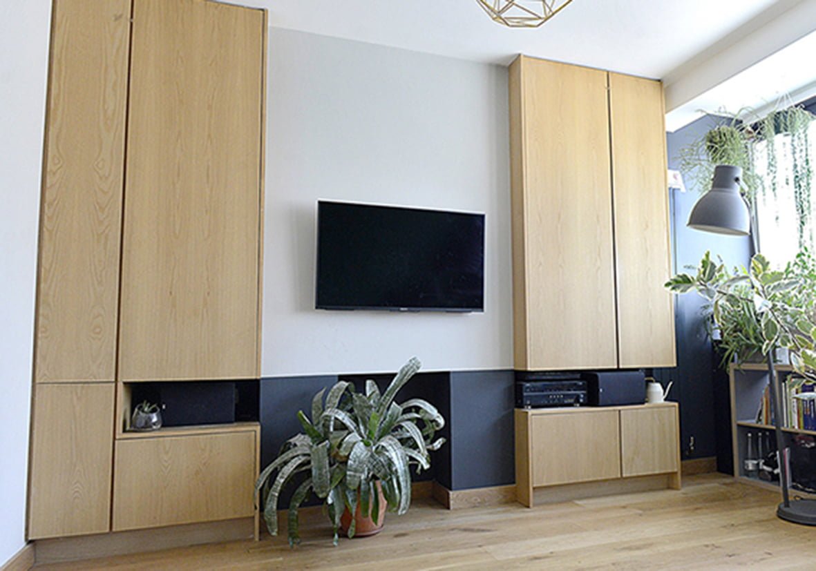 Bespoke MDF veneer furniture PGP Studio