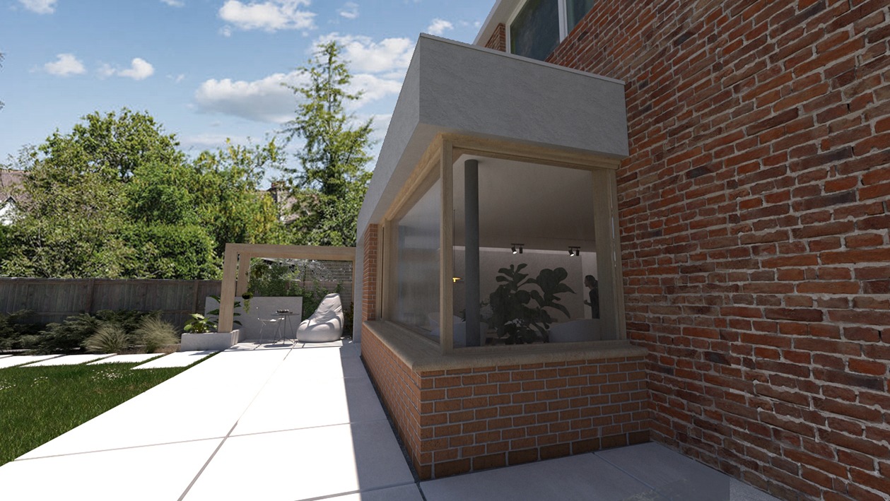 concept-house-extension-side-elevation-detail-architecture-trends-2018-PGPstudio concept stage for house 83 side elevation