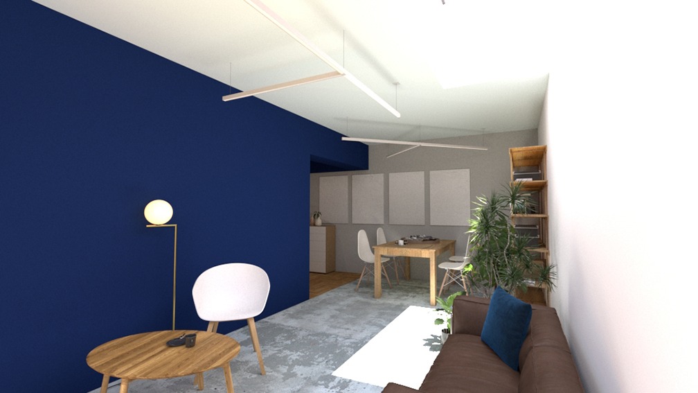 concept-blue-living-room-full-interior-design-trends-2019-PGPstudio Concept for living room with navy wall