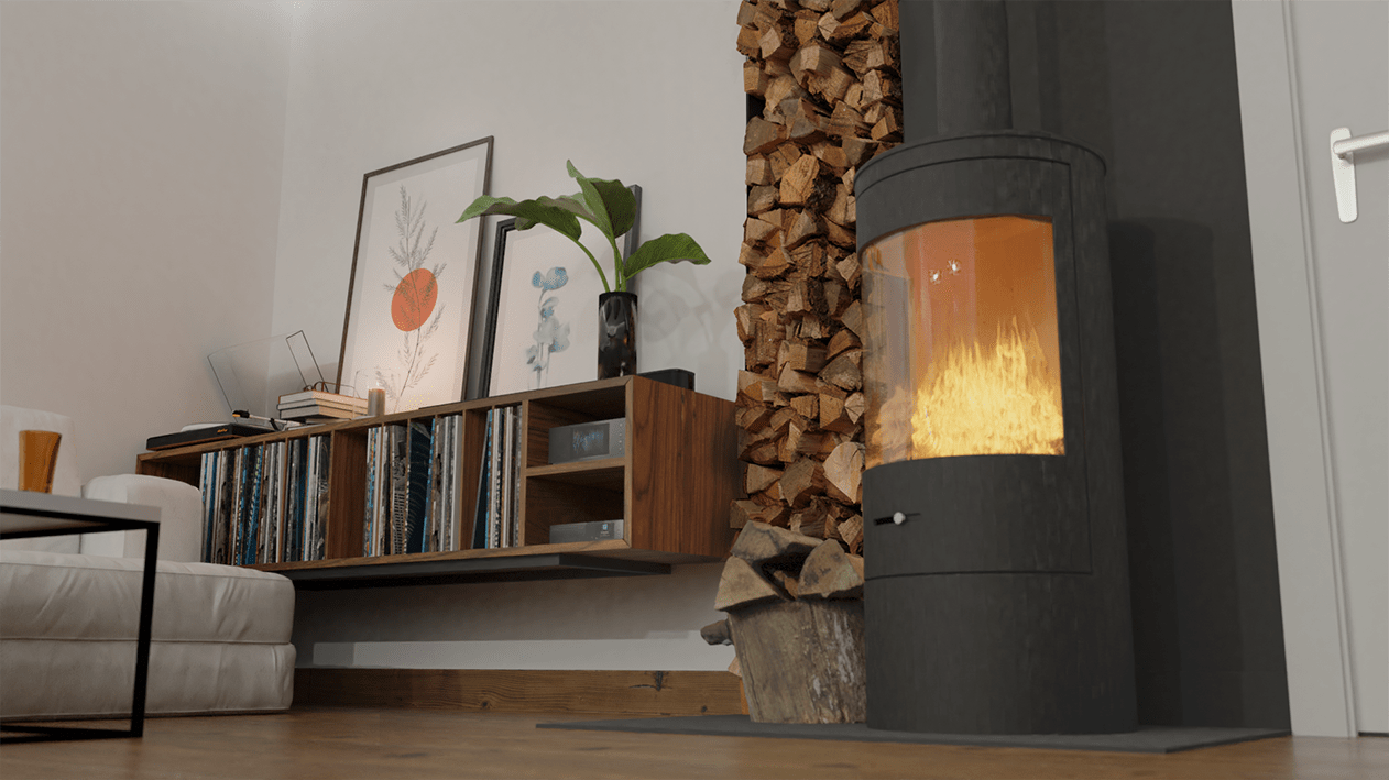 granny-annexe-lounge-with-fireplace-image-interior-design-trends-2020-PGPstudio Granny Annexe living room furniture