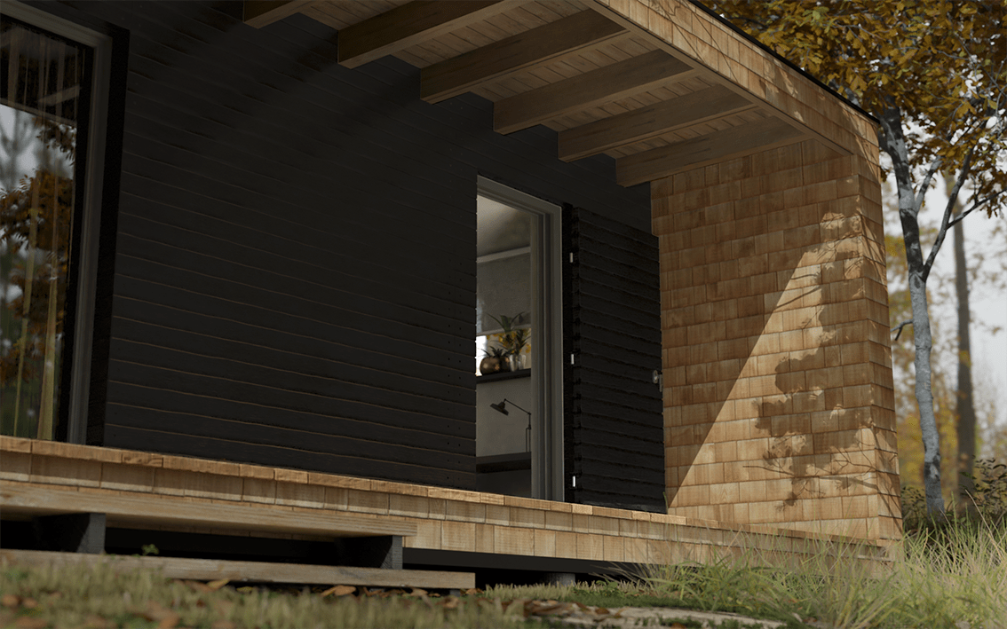 hidden-bedroom-door-SIPs-garden-house-exterior-design-trends-2020-pgpstudio