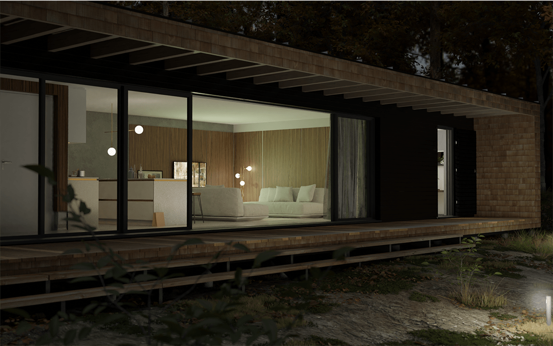 night-time-SIPs-garden-house-exterior-design-trends-2020-pgpstudio