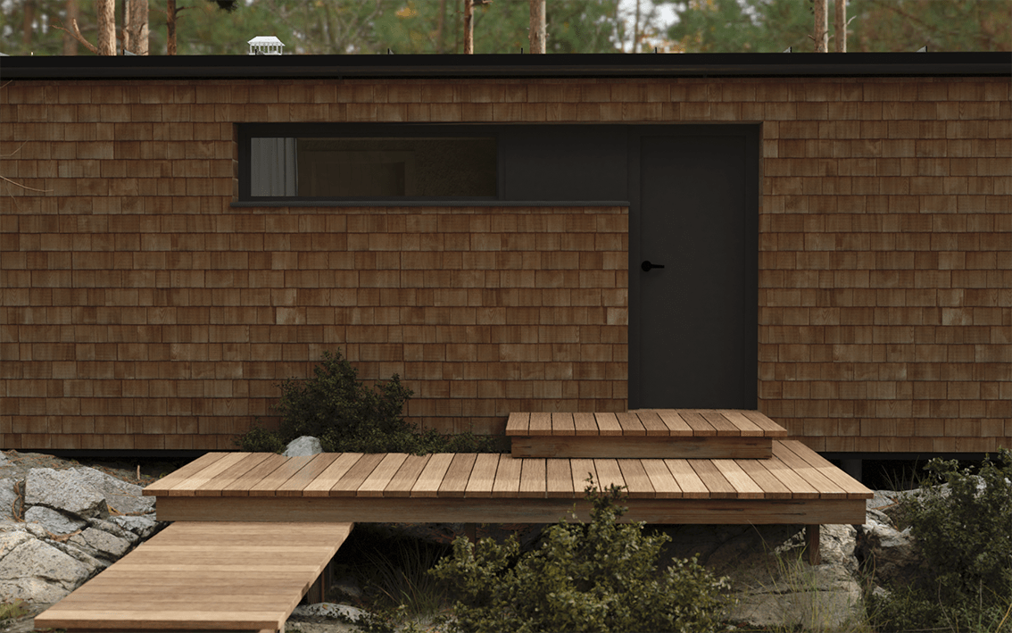 timber-shingles-entrance-SIPs-garden-house-exterior-design-trends-2020-pgpstudio