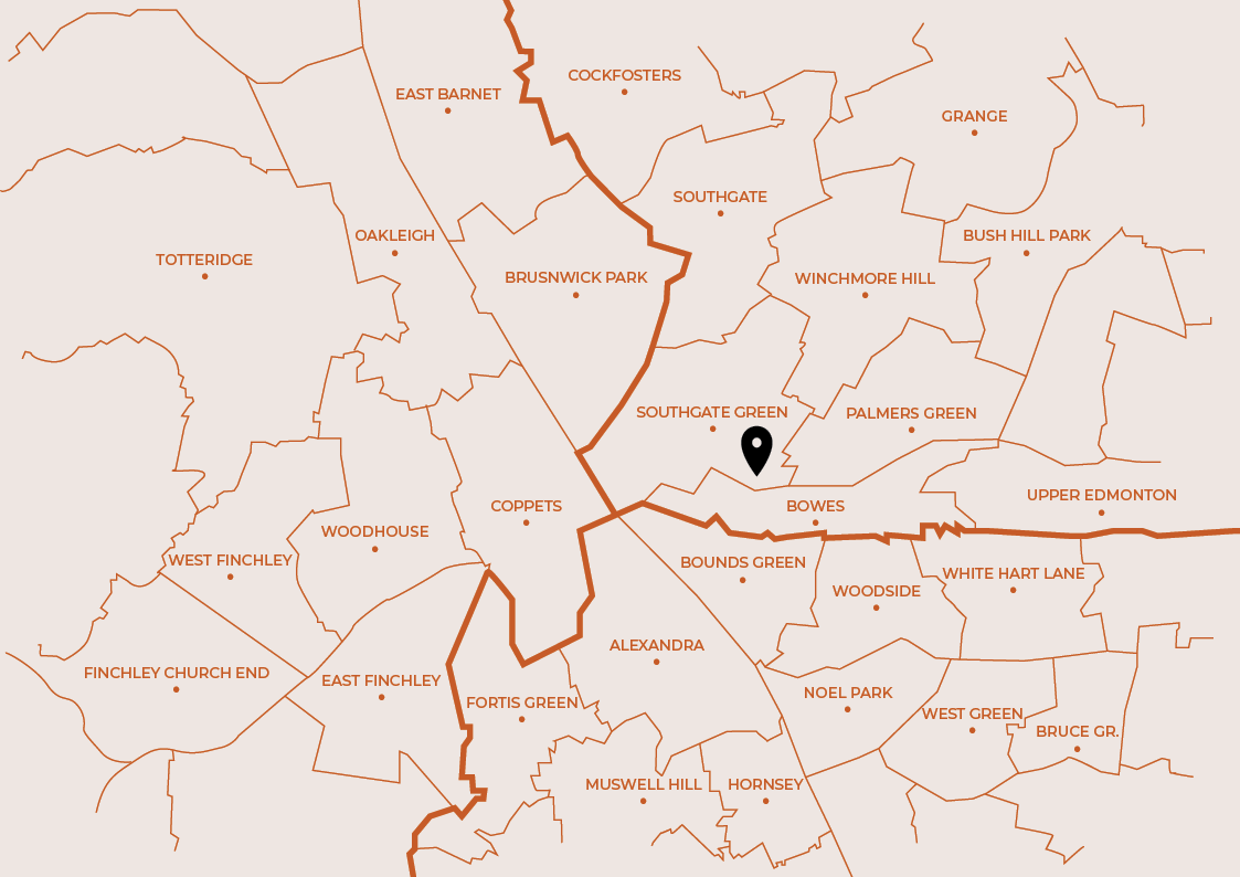 North London Map