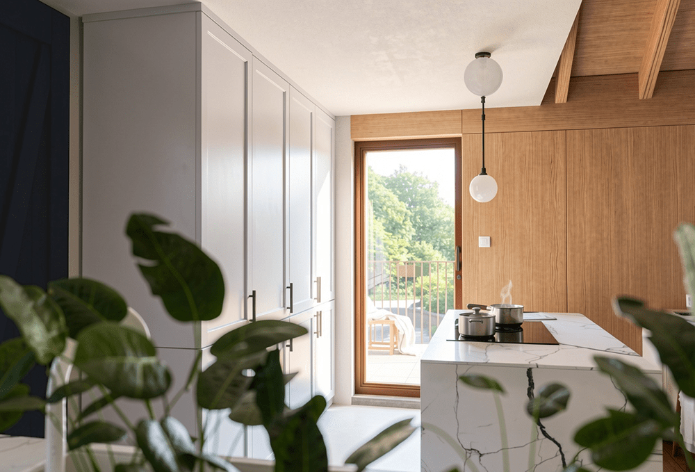 kitchen-island-hill-house-image-interiors-trends-2021-1-PGPstudio Kitchen Hill House featuring white marble contemporary architecture and external terrace